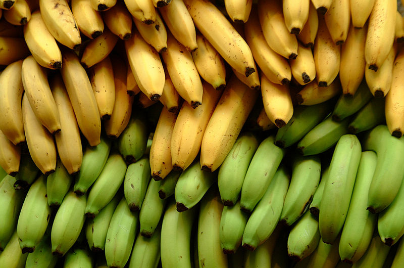 Ώριμες, Άγουρες μπανάνες